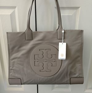 Tory Burch
Ella Tote Bag grey heron Large.
